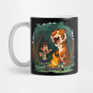 Calvin and Hobbes Reflection Mug